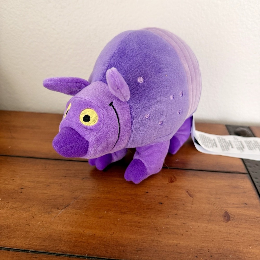 Disney Parks Toy Story Jessie's Armadillo Critter Stuffed Animal Plush Purple 7"